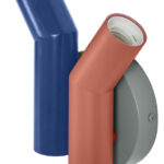 Dekorative Leuchten aus farbigem Metall mit E27 Fassung