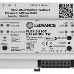 Steuergerät für bis zu 128 Lichtprodukten und bis zu 126 Sensoren/Tasterkoppler