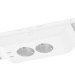 Rahmenloses Unterschrank-Leuchten-Kit mit Steckdosen und USB-C Ladestationen