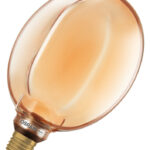 Dimmbare LED-Lampen, dekorative Lampen mit O-Form Filamenten