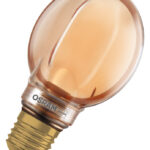 Dimmbare LED-Lampen, dekorative Lampen mit O-Form Filamenten