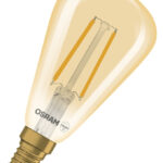 Dimmbare LED-Lampen, Vintage-Edition, klassische Edison-Kolbenform mit LED Technologie im Glühwendel-Design
