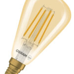 Dimmbare LED-Lampen, Vintage-Edition, klassische Edison-Kolbenform mit LED Technologie im Glühwendel-Design