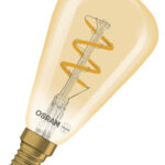 Dimmbare LED-Lampen, Vintage-Edition, klassische Edison-Kolbenform mit LED Technologie im Glühwendel-Design