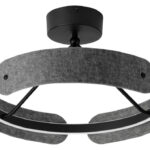 Dekorative Leuchten aus Filz mit integriertem LED
