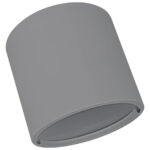 Runde Aluminiumrahmen zur Aufputzmontage für die Downlight Comfort Opal und UGR 19 Typen