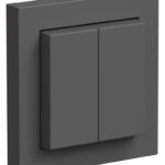 Energiegewinnungsschalter für drahtlose Lichtsteuerung , optionales Design in vorhandenen 55 x 55 mm Rahmen