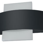 Leuchte mit modernem Design und Lichtaustritt oben und unten