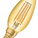 LED-Lampen, Vintage-Edition, klassische Minikerzenform