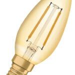 LED-Lampen, Vintage-Edition, klassische Minikerzenform