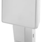 Hocheffiziente Aussenwand-Sensorstrahler mit weitem Ausstrahlungswinkel in innovativem optischen Design