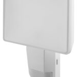 Hocheffiziente Aussenwand-Sensorstrahler mit weitem Ausstrahlungswinkel in innovativem optischen Design