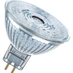 Dimmbare Niedervolt-LED-Reflektorlampen MR16 mit Retrofit-Stecksockel