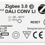 Konverter zur Integration von DALI Leuchten in Zigbee basiertes Steuersystem