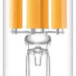 LED SON-T, Röhrenform, 220-240V, 19 W, SON-T 50W, E27, 2700 K, 3600 lm, CRI 70, 50000 Stunde(n)