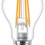 LEDbulb, A60, 60 W, E27, 2700 K, 840 lm, CRI 80, 50000 Stunde(n), Glas
