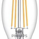LEDbulb, B35, 40 W, E14, 2700 K, 485 lm, CRI 80, 50000 Stunde(n), Glas