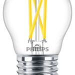MASTER, LEDbulb, P45, 25 W, E27, 2200 K, 2700 K, 340 lm, CRI 90, 25000 Stunde(n), Glas