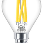 MASTER, LEDbulb, P45, 40 W, E14, 2200 K, 2700 K, 470 lm, CRI 90, 25000 Stunde(n), Glas